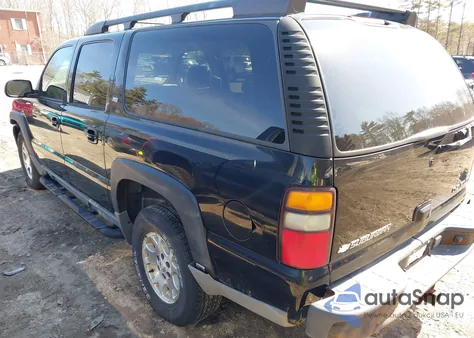 2005 Chevrolet Suburban 1500 Z71 из США, поврежденный, VIN 3GNFK16Z75G128262